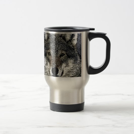 Mug De Voyage Wolf Eyes (Droit)