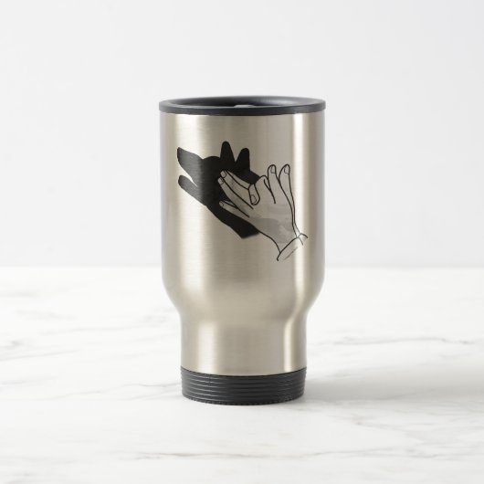 Mug De Voyage Wolf Silhouette (Centre)
