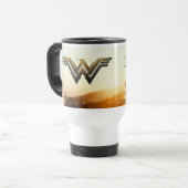 Mug De Voyage Wonder Woman Au coucher Du Soleil (Devant gauche)