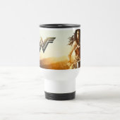 Mug De Voyage Wonder Woman Au coucher Du Soleil (Centre)