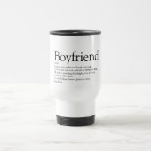 Mug De Voyage World Best Ever Boyfriend Définition Amusant (Centre)