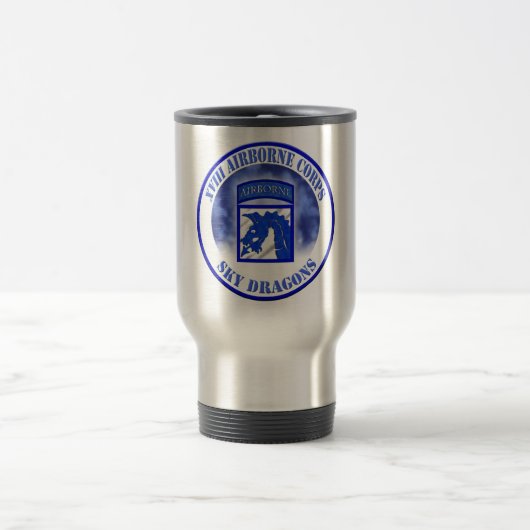 Mug De Voyage XVIII 18èmes corps aéroportés 002 (Centre)