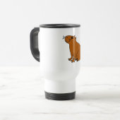 Mug De Voyage XX art de Capybara (Devant gauche)