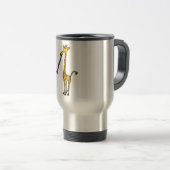 Mug De Voyage XX girafe jouant la clarinette (Devant droit)