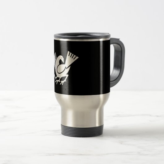 Mug De Voyage Yata crow (Devant droit)