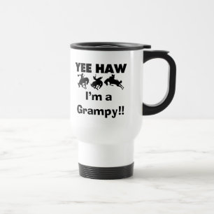 Mug De Voyage Yee Haw Je suis un T-shirts Grampy et des cadeaux