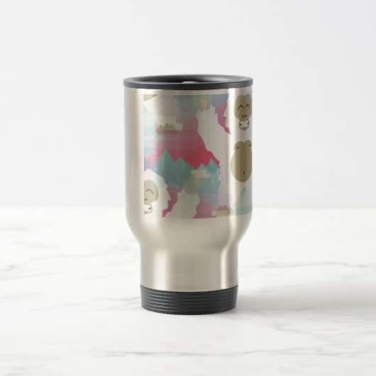 Mug De Voyage yeti rose (Centre)