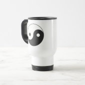 MUG DE VOYAGE YIN ET SYMBOLE DE YANG (Devant gauche)