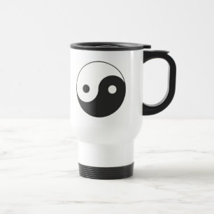 MUG DE VOYAGE YIN ET SYMBOLE DE YANG