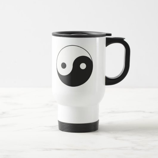 MUG DE VOYAGE YIN ET SYMBOLE DE YANG (Droite)