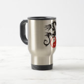 Mug De Voyage Yin et Yang Dragon (Devant gauche)