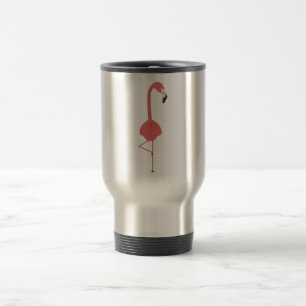 MUG DE VOYAGE YOGA FLAMANT ROSE