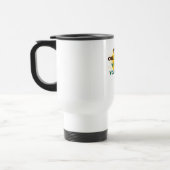 Mug De Voyage You Only Fail when You Give Up  (Gauche)