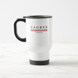 Mug De Voyage Zagreb ville Croatie