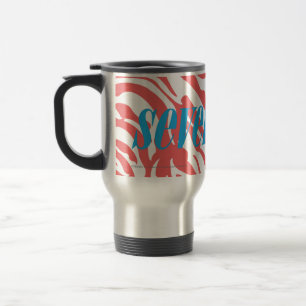 Mug De Voyage Zèbre LtPink