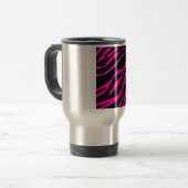 Mug De Voyage zèbre rose (Devant gauche)