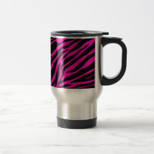 Mug De Voyage zèbre rose
