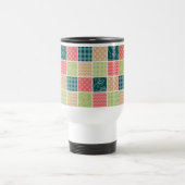 Mug De Voyage Zigzag, Chevron, En vichy, Pois, Patchwork (Centre)