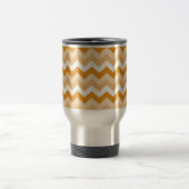 Mug De Voyage Zigzag (oranje en wit) (Centre)