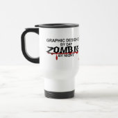 Mug De Voyage Zombi de concepteur (Gauche)