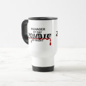 Mug De Voyage Zombi de directeur (Devant gauche)