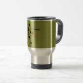Mug De Voyage Zombie a besoin de café (Devant droit)