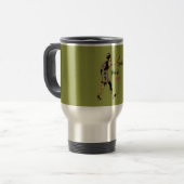 Mug De Voyage Zombie a besoin de café (Devant gauche)