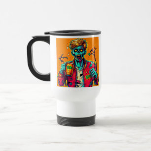 Mug De Voyage Zombies caféinés