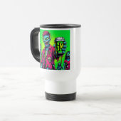 Mug De Voyage Zombies caféinés (Devant gauche)