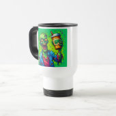 Mug De Voyage Zombies caféinés (Devant gauche)