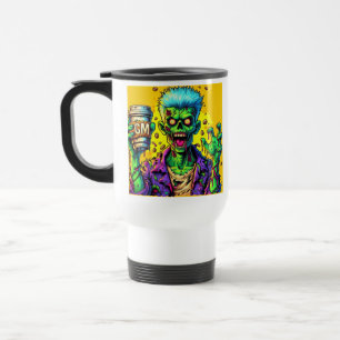 Mug De Voyage Zombies caféinés
