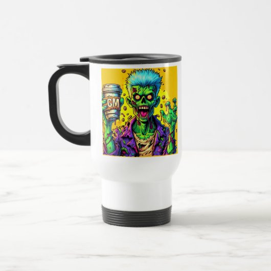 Mug De Voyage Zombies caféinés (Gauche)
