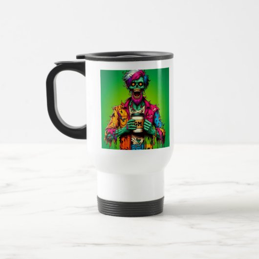 Mug De Voyage Zombies caféinés (Gauche)