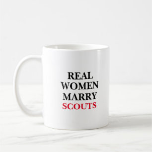 Mug De vraies femmes épousent des scouts