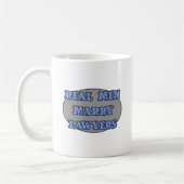 Mug De vrais hommes épousent des avocats (Gauche)