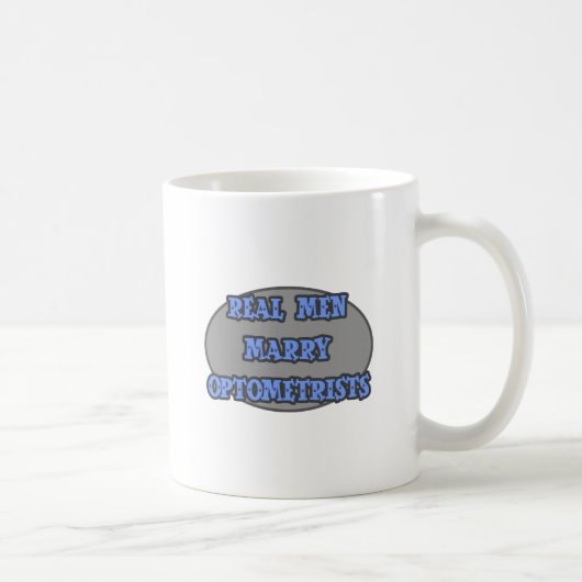 Mug De vrais hommes épousent des optométristes (Droite)