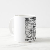 Mug De vrais programmeurs utilisent le code source (Devant gauche)