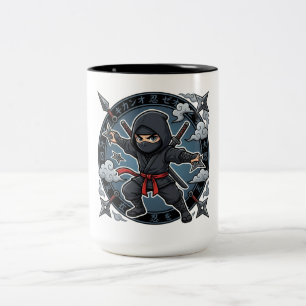 Mug De Weg van de Ninja Tweekleurige Koffiemok