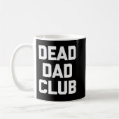 Mug Dead Dad Club T-Shirt drôle en disant roman sarcas (Gauche)