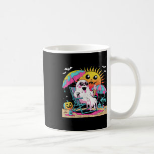Mug Dead Inside Tan Extérieur Funny Ghost Beach Art