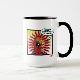 Mug Deadpool Common Sense