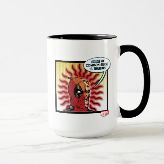 Mug Deadpool Common Sense (Droite)