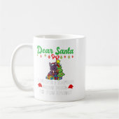 Mug Dear Santa Before I Explain How Much Do You Know (Gauche)