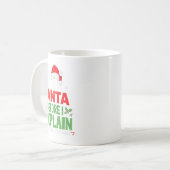 Mug Dear Santa Before I Explain How Much Do You Know X (Devant gauche)