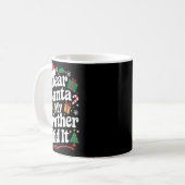 Mug Dear Santa My Brother Did It Christmas Humor  (Devant gauche)