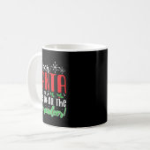 Mug Dear Santa Naughty But Nice To All The Reindeer! F (Devant gauche)