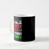Mug Dear Santa On Naughty List Funny Christmas Mens Wo (Devant gauche)