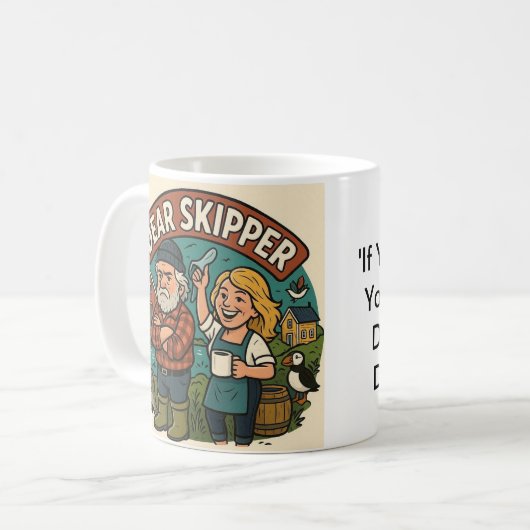 Mug Dear Skipper (Devant gauche)