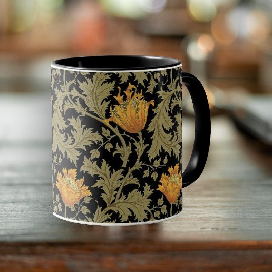 Mug Dearle Gold Anemones William Morris