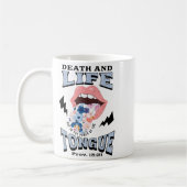 Mug Death And Life Tongue Christian  (Gauche)